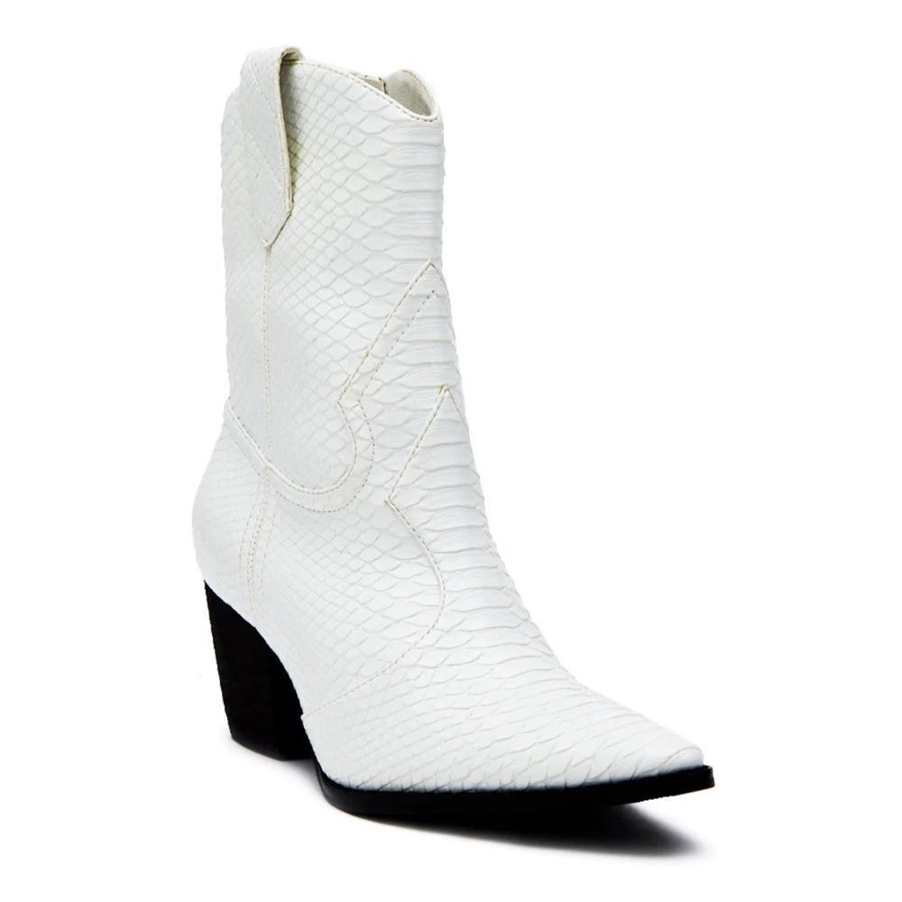 Matisse Women's Bambi Western Boot in White Size 6.5